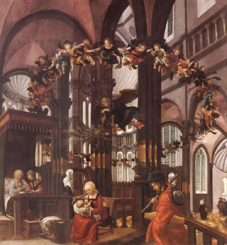 Albrecht Altdorfer arias fodelse oil painting image